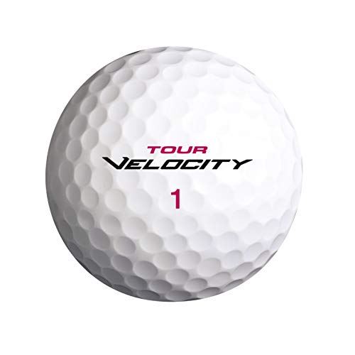 Wilson Golf Tour Velocity para Mujer, 15 Bolas, Blanco, Compresión 70, Ionómero, Para Máxima Distancia y Sensación Agradable, WGWR74000
