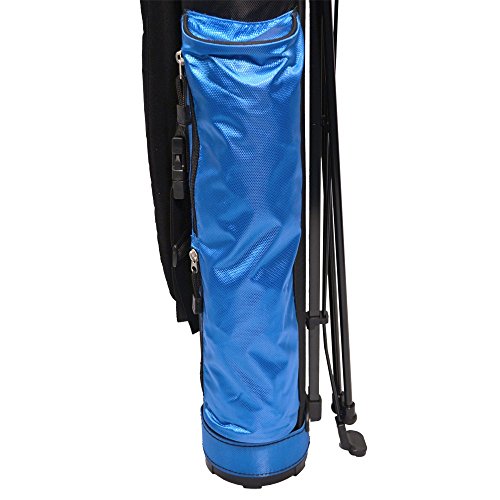 LONGRIDGE Stand Bag Travelite Bolsa de Golf con Caballete 12.7 cm, Hombre, Azul/Plata, 5"