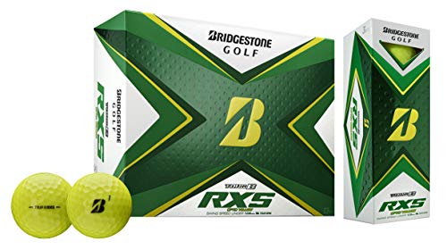 Bridgestone 2020 Tour B RXS - Bolas de golf (1 docena), color amarillo