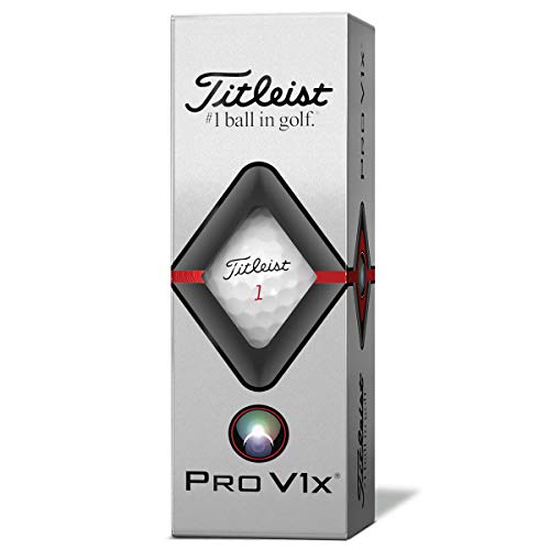 TITLEIST Pro V1X ProV1X - Juego de pelotas de golf (3 unidades)