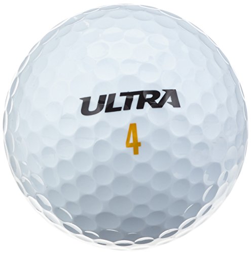 Wilson Ultra LUE Bola de Golf, Unisex, Blanco, 24