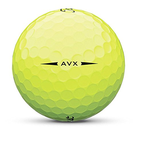 Titleist AVX Bola de Golf, Hombres, Amarillo, Talla Única