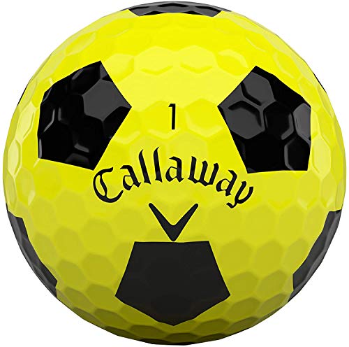 Callaway Chrome Soft 2020 Truvis Amarillo/Negro - 3 Manga de bola