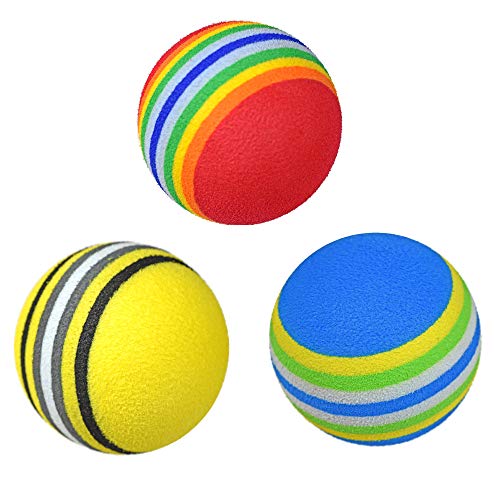 LYNKO 20pcs Sponge Golf Ball Golf Training Soft Balls Practice Ball