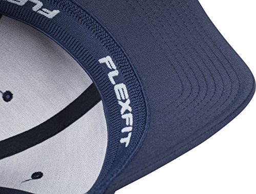 Flexfit Gorra de Golf con Marcador magnético en el Lateral, Unisex Adulto, Gorra, 6277MB, Azul Marino, S-M